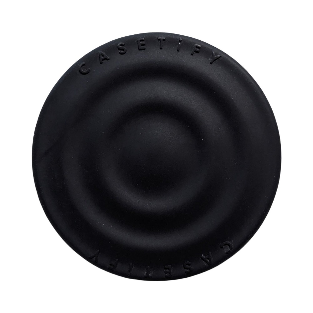 3-O CASETiFY Snappy Ripple Grip Stand - Black ⬇️